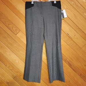 Briggs New York 14P gray striped dress pants
